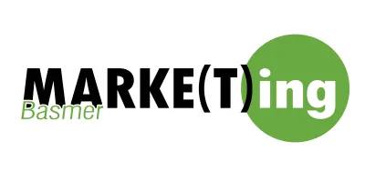 Logo MARKE(T)ing Basmer